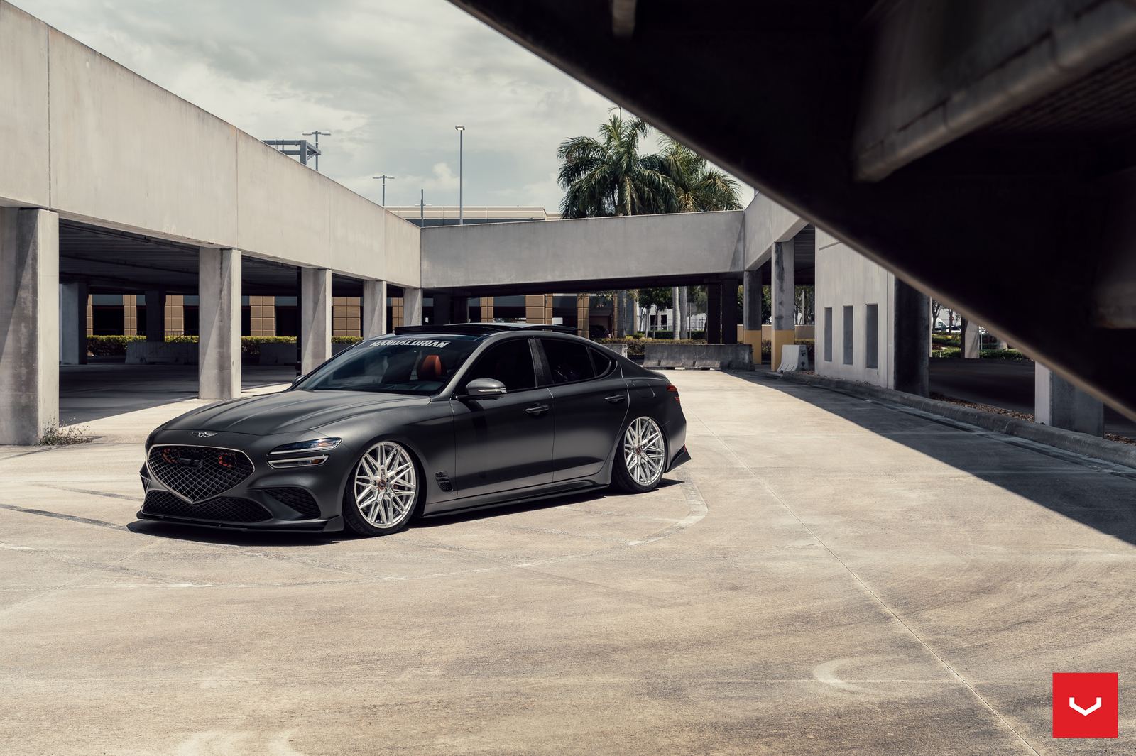 Vossen Forged HF-7 on Genesis G70 1st gen (IK)
