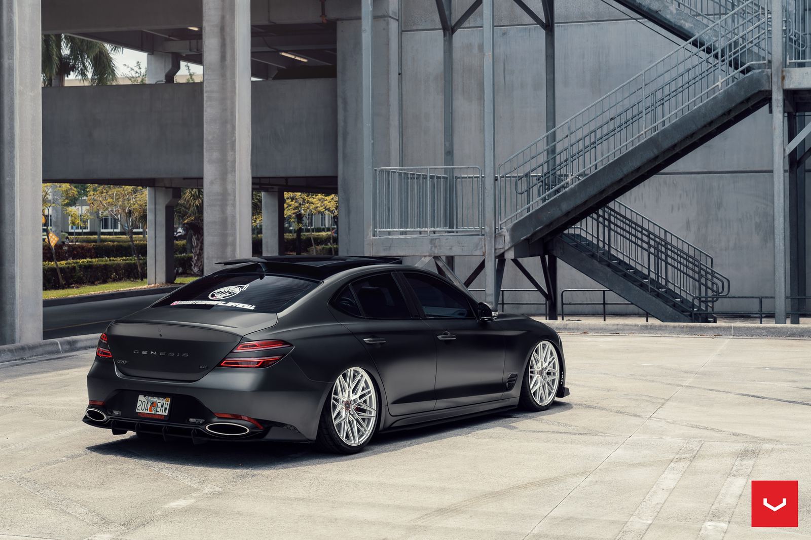 Vossen Forged HF-7 on Genesis G70 1st gen (IK), photo 2