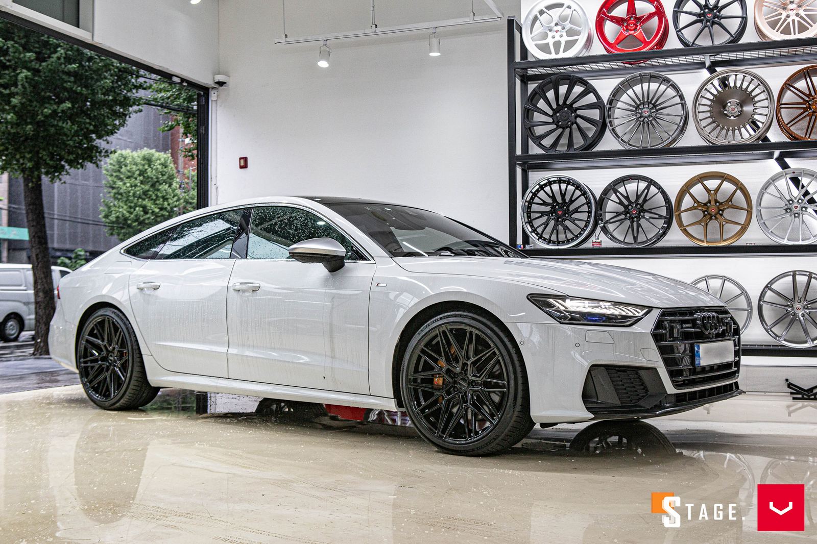 Vossen Forged HF-7 on Audi A7 4K.1