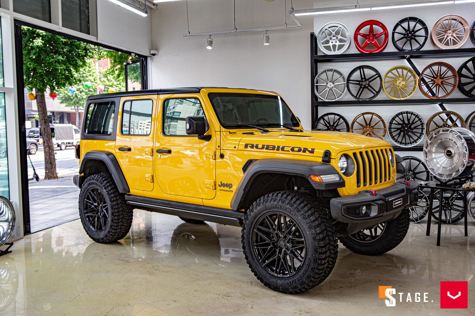 Vossen Forged HF-7 on Jeep Wrangler JL (2018-)