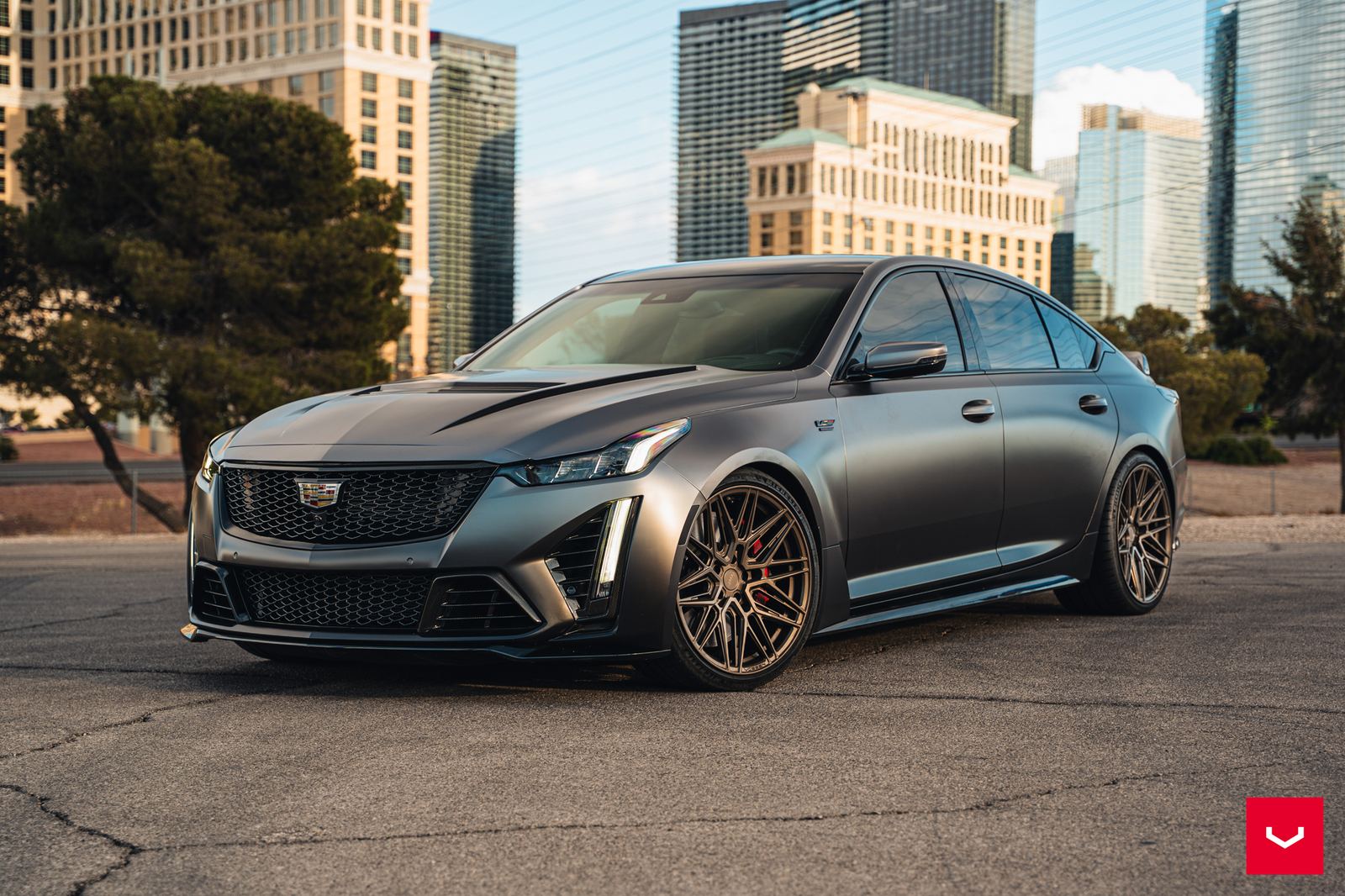 Vossen Forged HF-7 on Cadillac CT5 1st gen