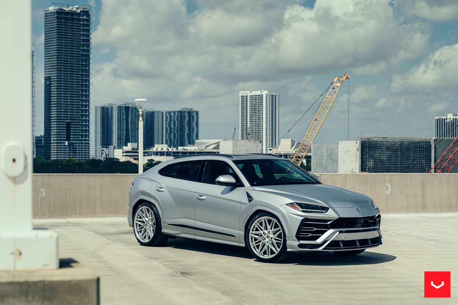 Vossen Forged HF-7 on Lamborghini Urus (2018)