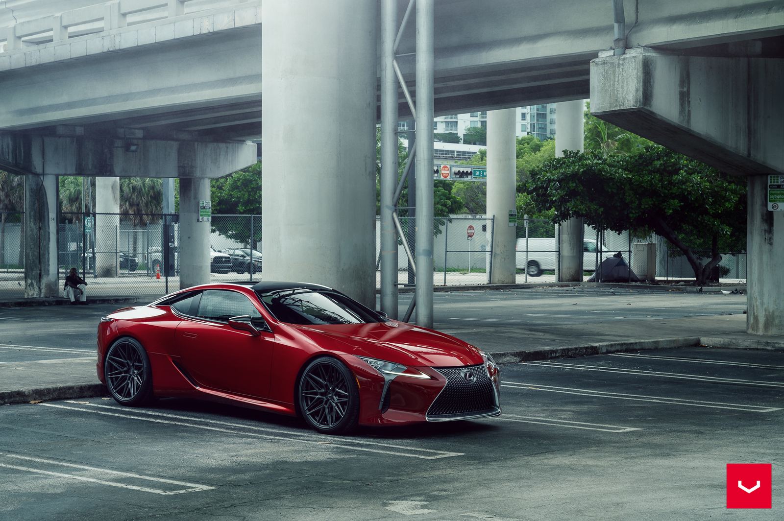 Vossen Forged HF-7 on Lexus LC Z100