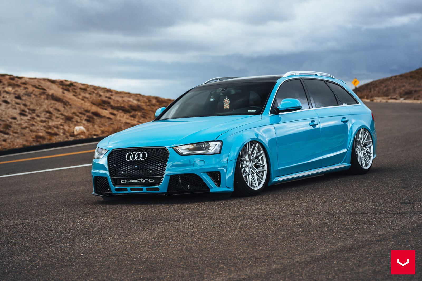 Vossen Forged HF-7 on Audi A4 B8.1
