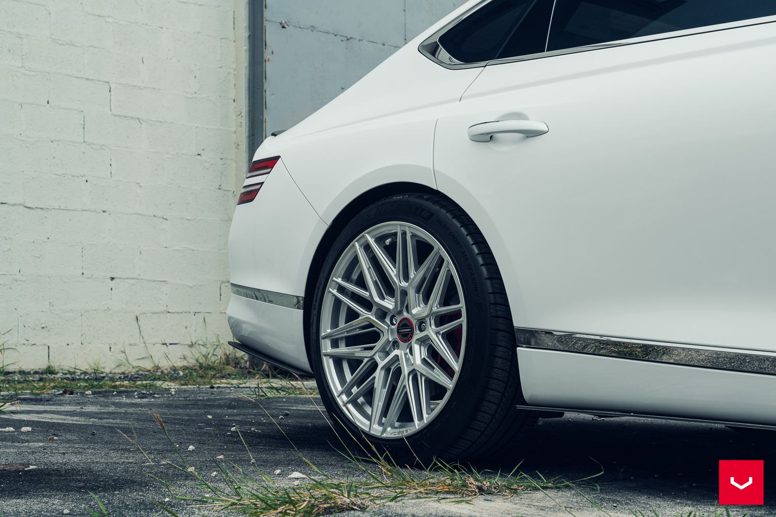 Vossen Forged HF-7 on Genesis G80 3rd gen (RG3), photo 2