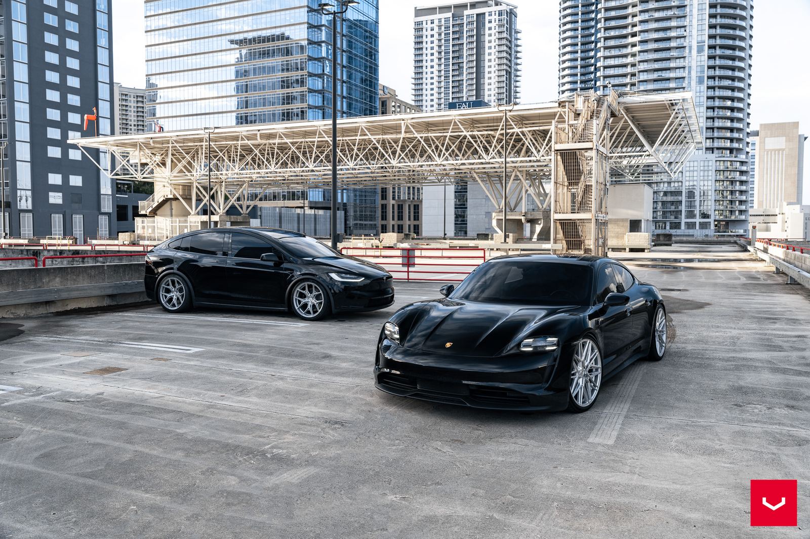 Vossen Forged HF-7 on Porsche Taycan J1.1, photo 3