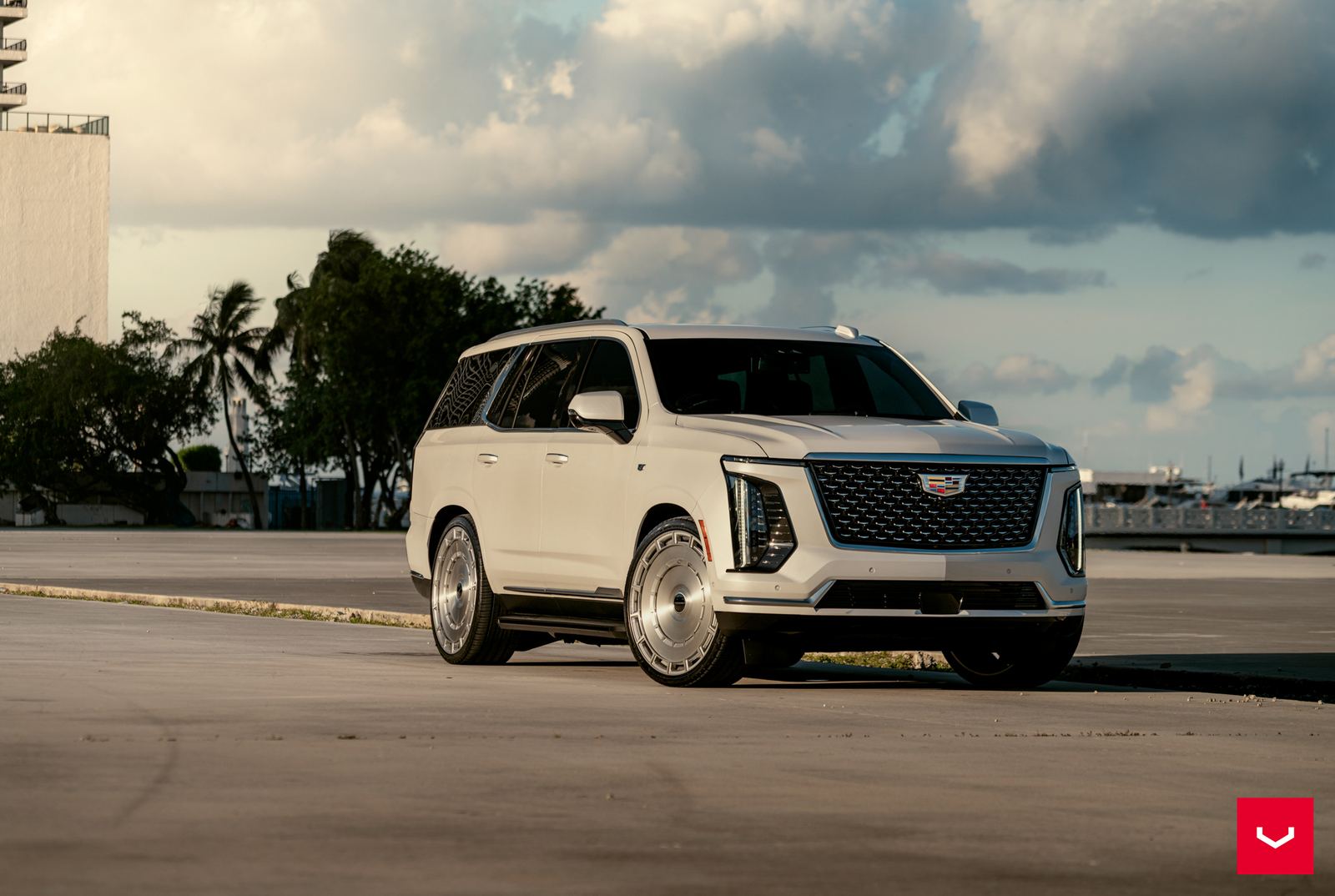 Vossen Forged HF-9 on Cadillac Escalade 5th gen (GMT T1XX)