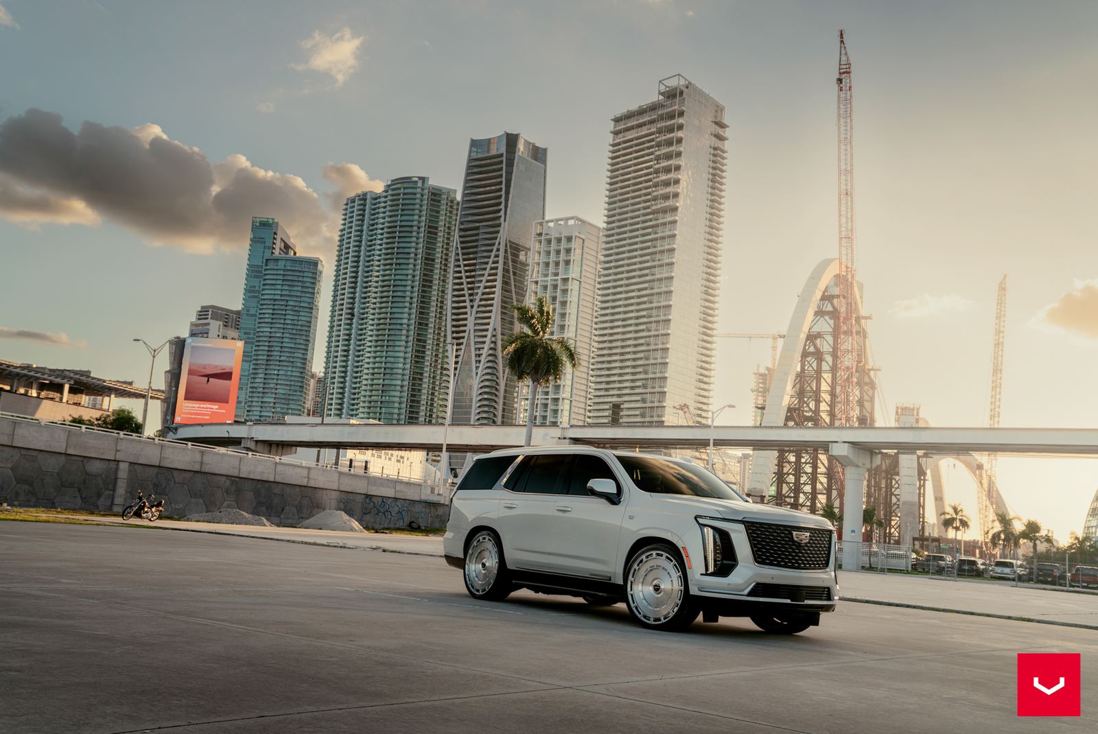 Vossen Forged HF-9 on Cadillac Escalade 5th gen (GMT T1XX), photo 2