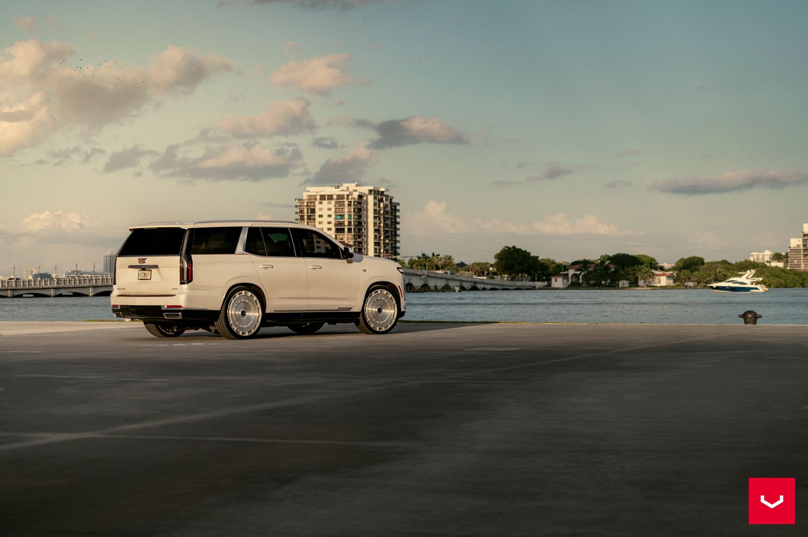 Vossen Forged HF-9 on Cadillac Escalade 5th gen (GMT T1XX), photo 3
