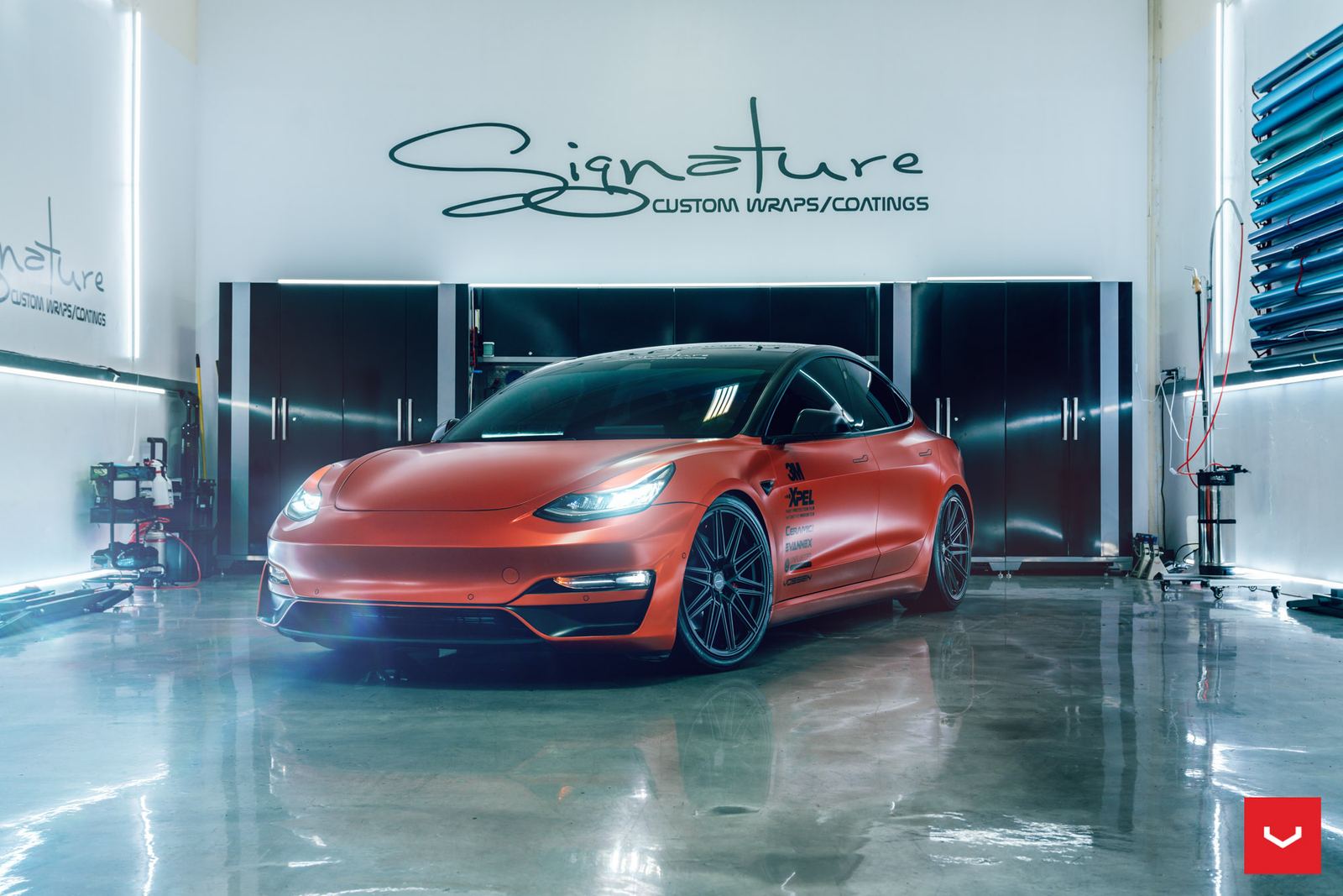 Vossen Forged CV10 on Tesla Model 3 Original (2017-2023), photo 2
