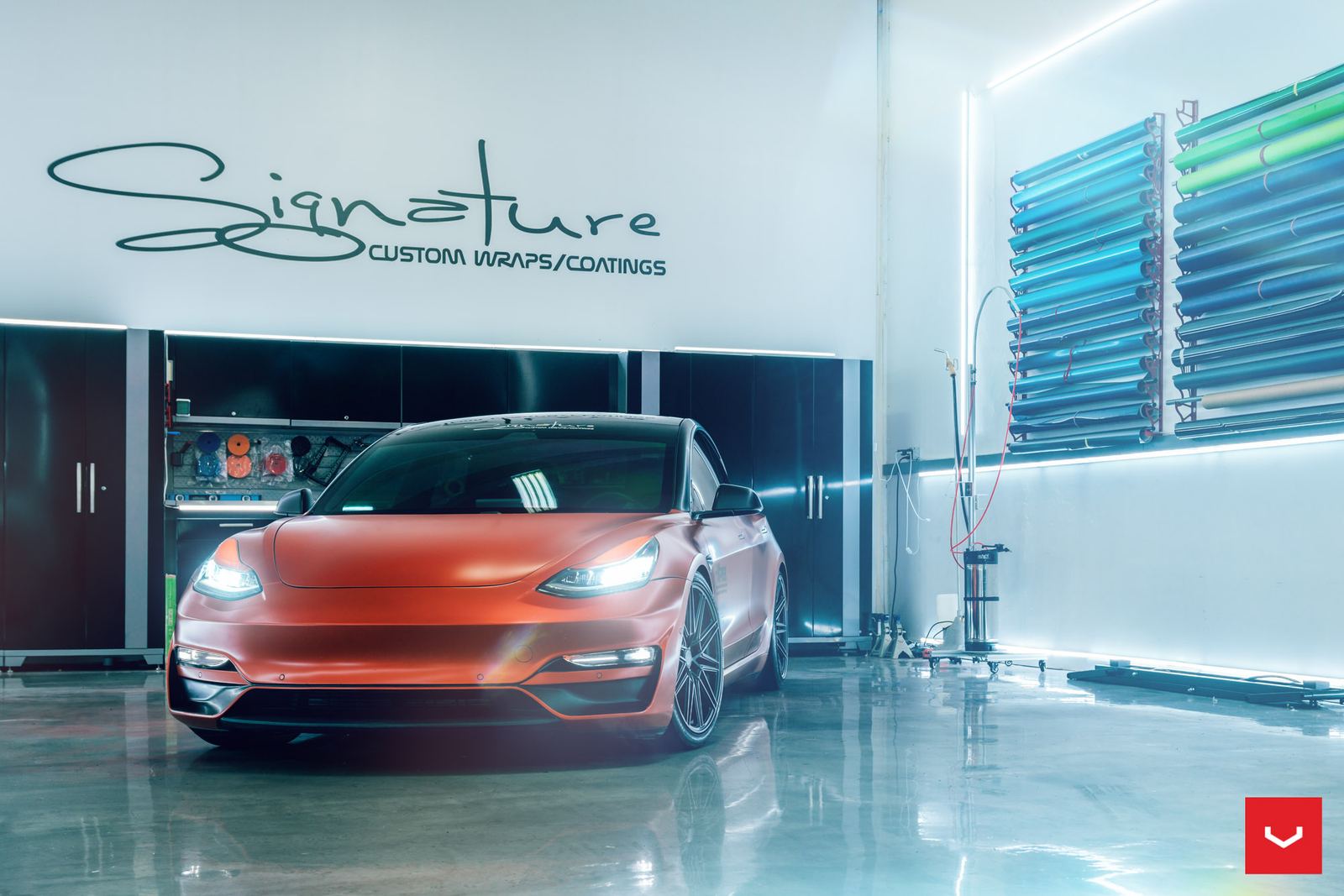 Vossen Forged CV10 on Tesla Model 3 Original (2017-2023), photo 3