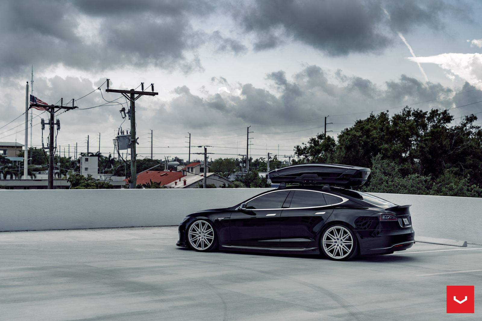 Vossen Forged CV10 on Tesla Model S Original (2012-2016), photo 2