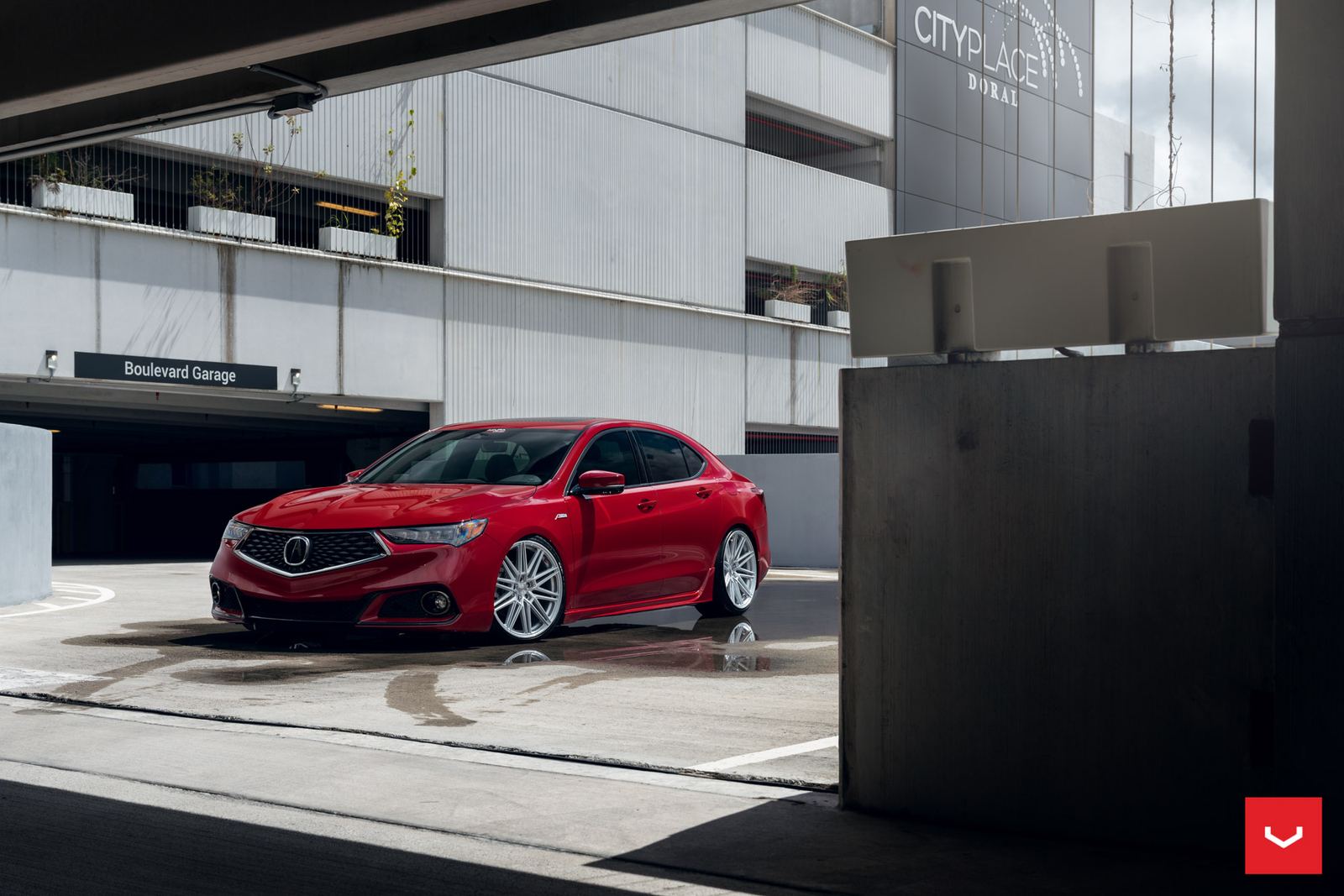 Vossen Forged CV10 on Acura TLX I (UB)