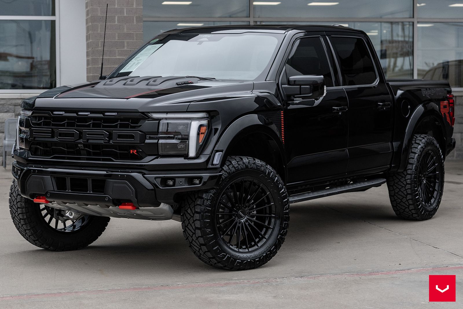 Vossen Forged HFX-4 (6-lug) on Ford F-150 Raptor 3rd generation (2021-present)