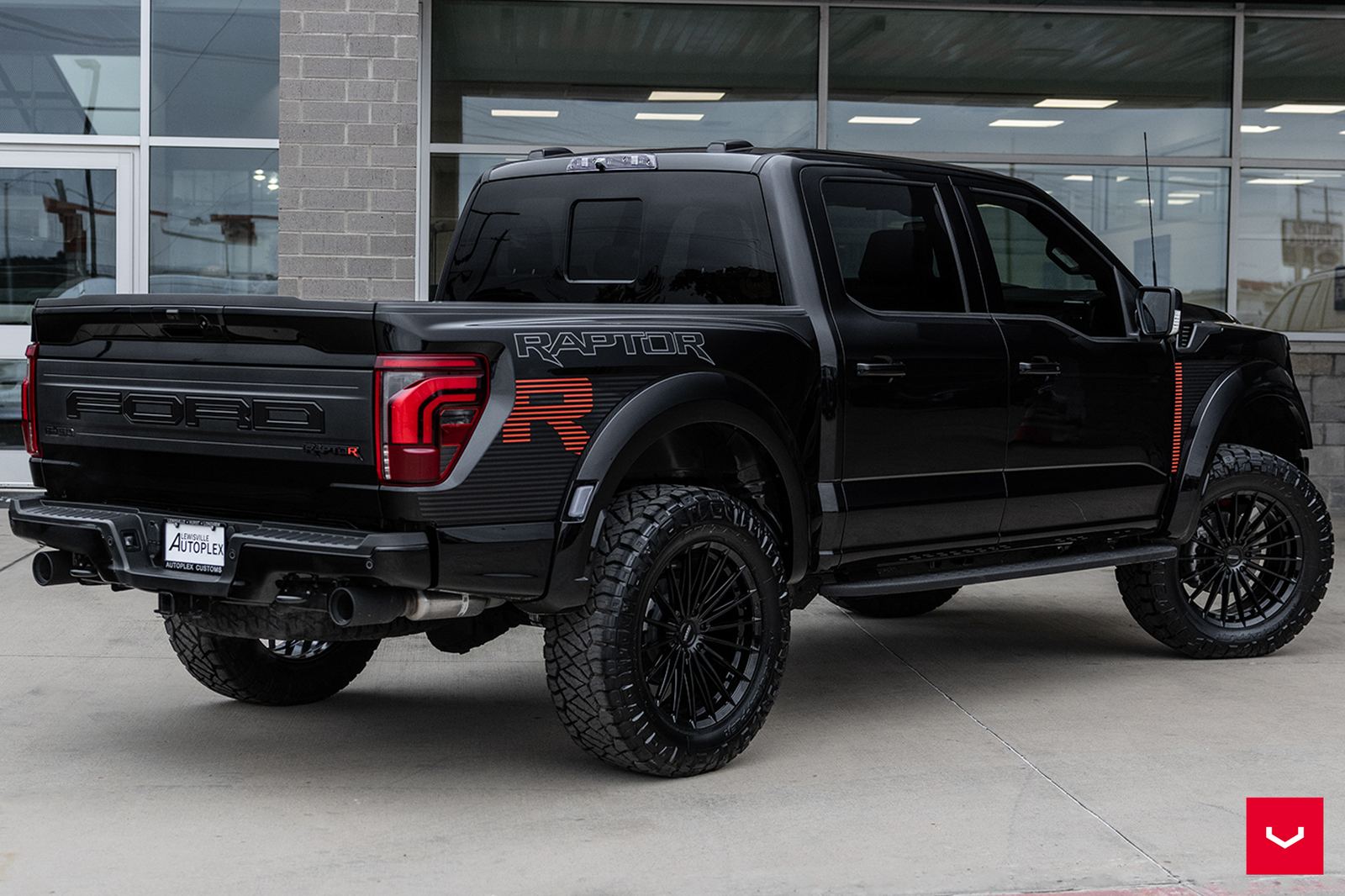 Vossen Forged HFX-4 (6-lug) on Ford F-150 Raptor 3rd generation (2021-present), photo 2