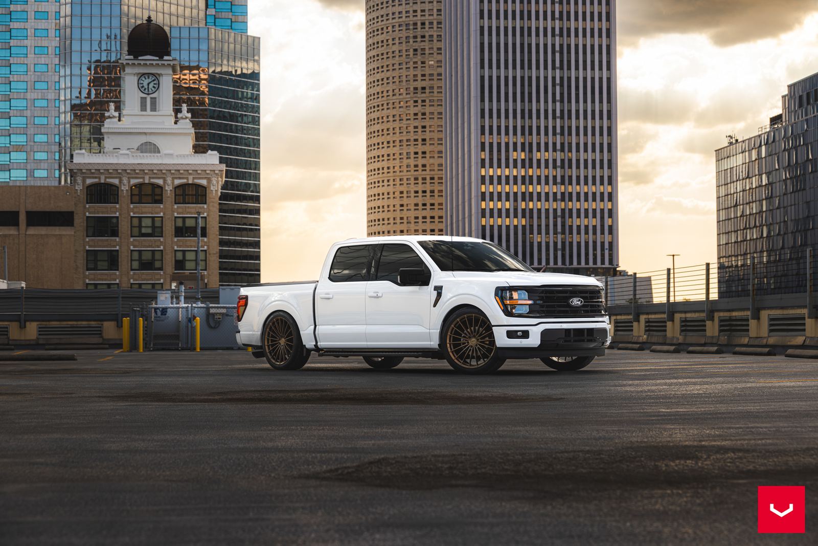 Vossen Forged HFX-4 (6-lug) on Ford F-150 P702 (2021-present)