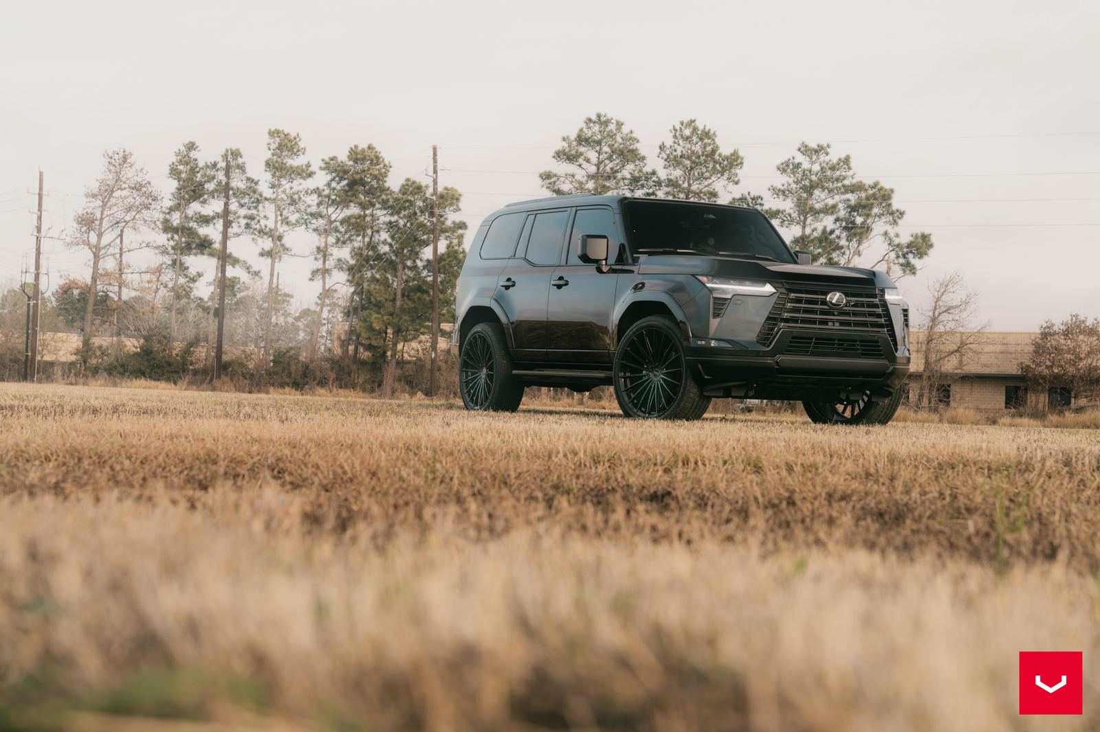 Vossen Forged HFX-4 (6-lug) on Lexus GX 550 (J250, 2023-present)