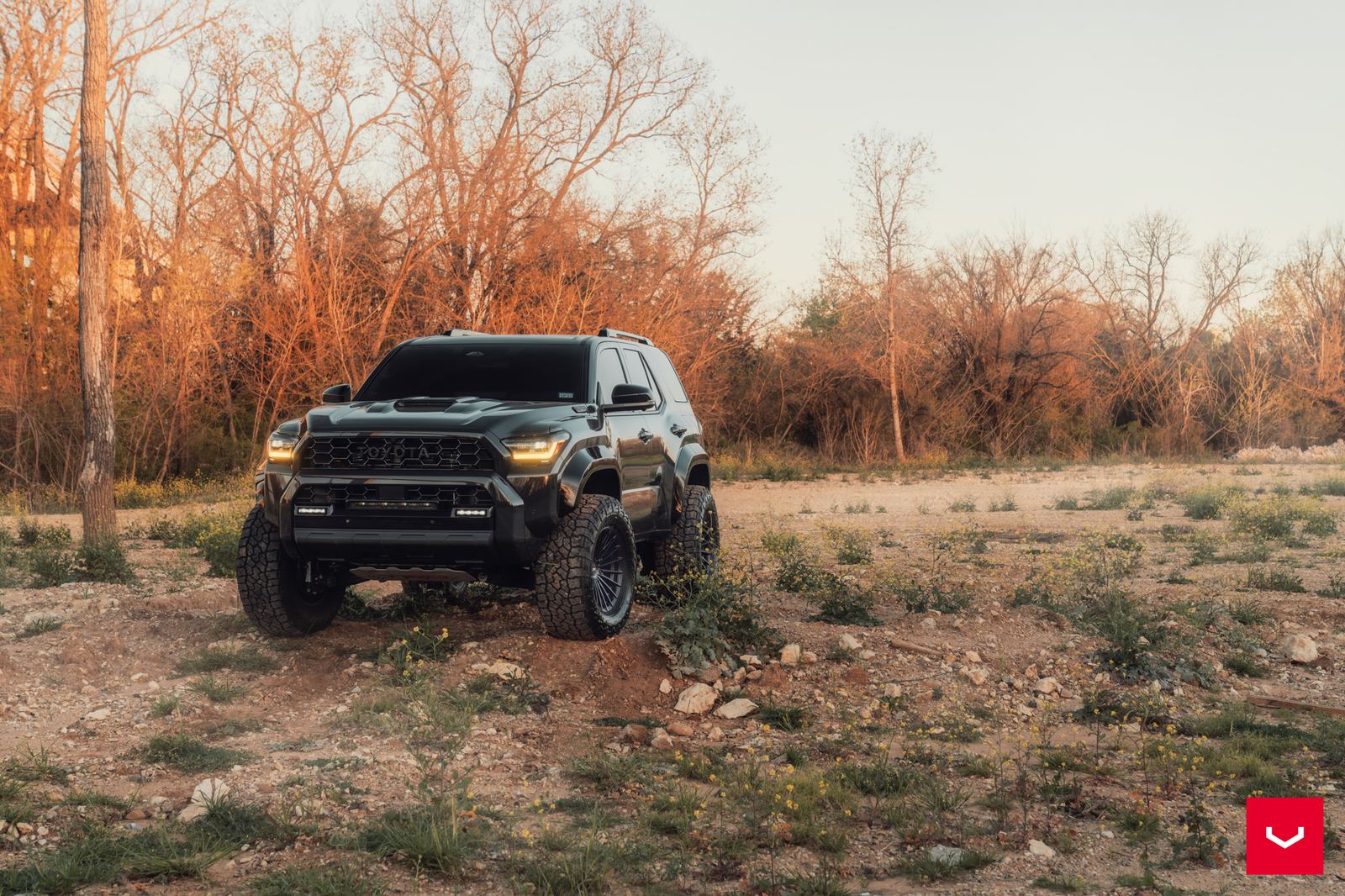 Vossen Forged HFX-4 (6-lug) on Toyota 4Runner N500