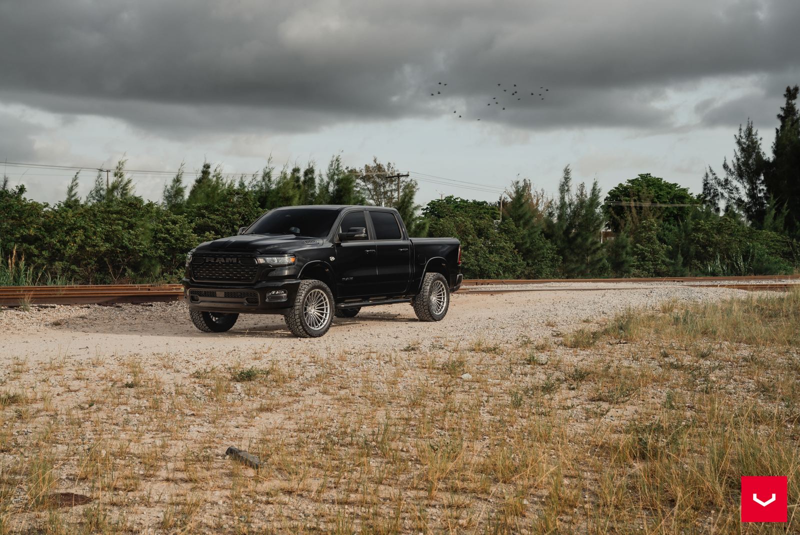 Vossen Forged HFX-4 (6-lug) on RAM 1500 5th gen (DT)