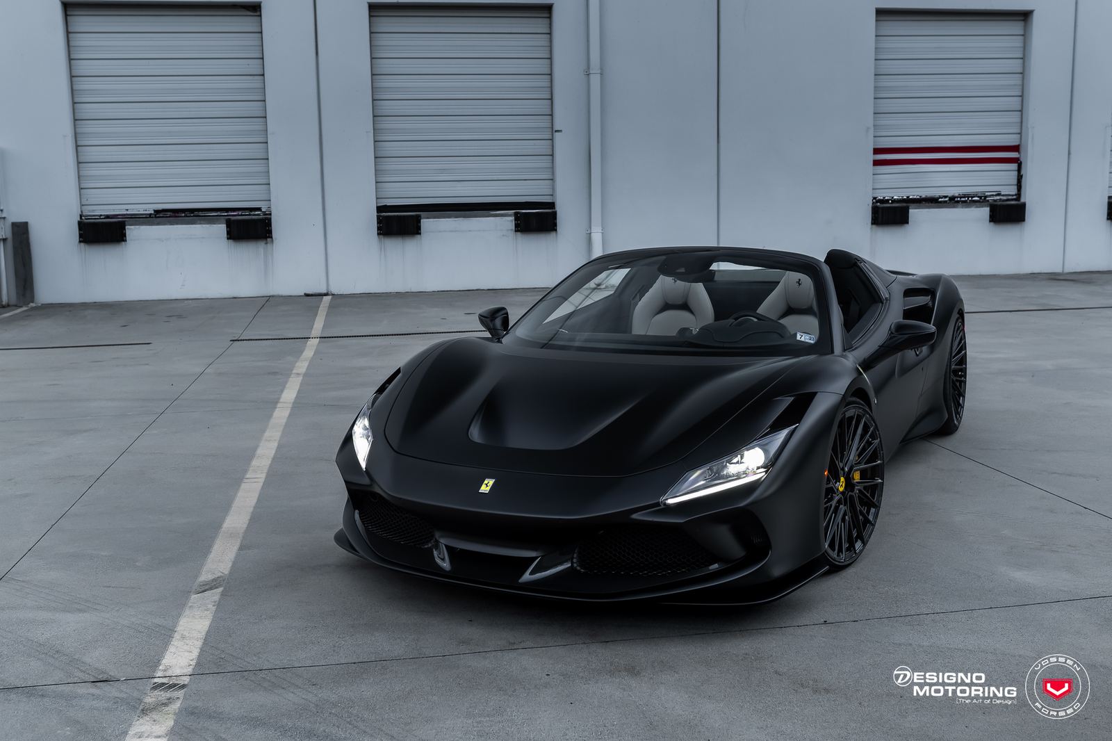 Vossen Forged EVO-6T on Ferrari F8 F142MFL