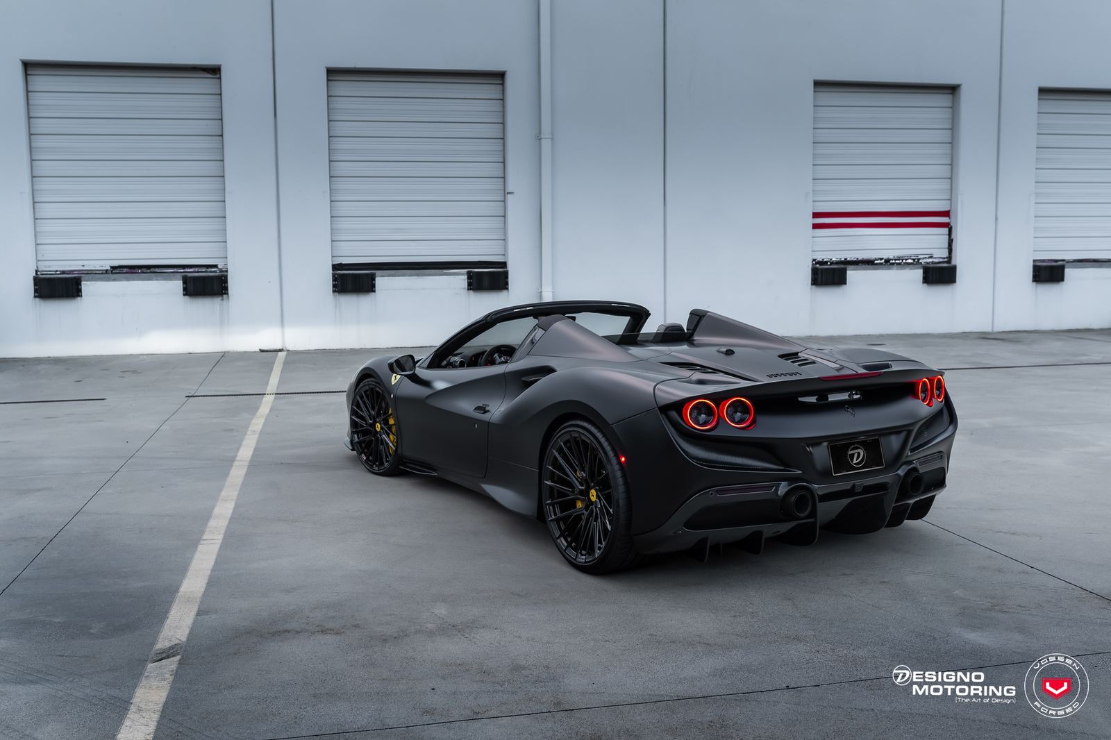 Vossen Forged EVO-6T on Ferrari F8 F142MFL, photo 2