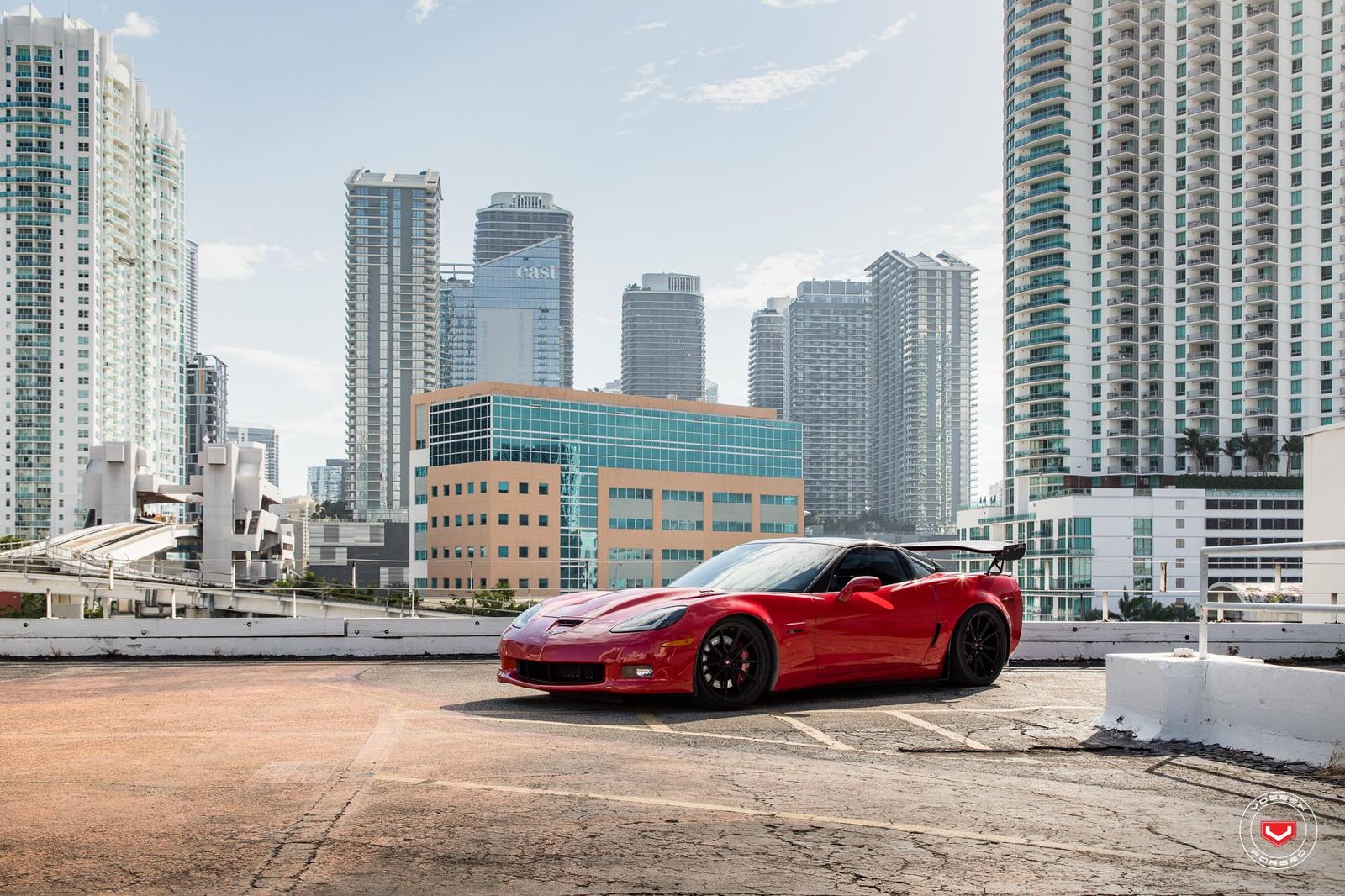 Vossen Forged M-X2 on Chevrolet Corvette C6, photo 2