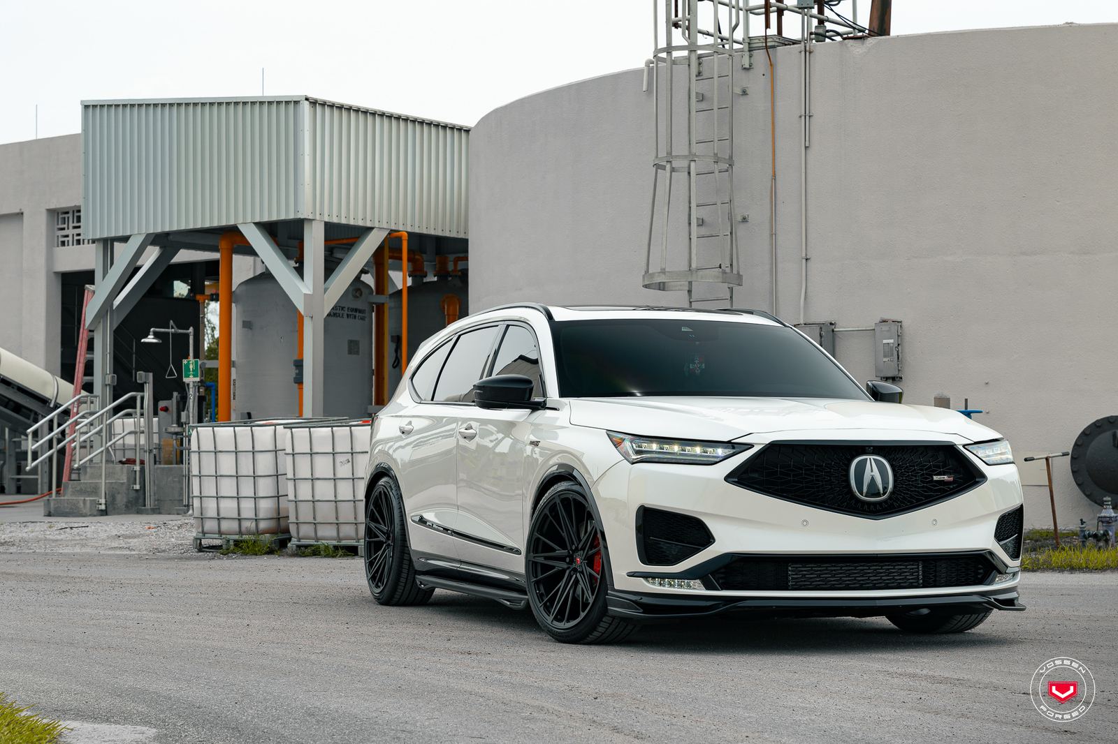 Vossen Forged M-X6 on Acura MDX IV (YE1)