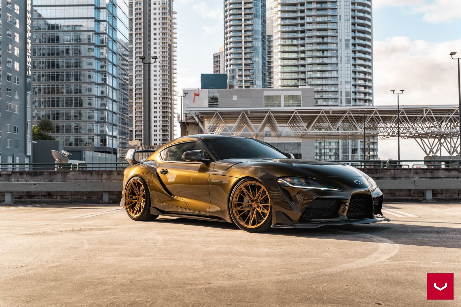 Vossen Forged M-X6 on Toyota Supra A90