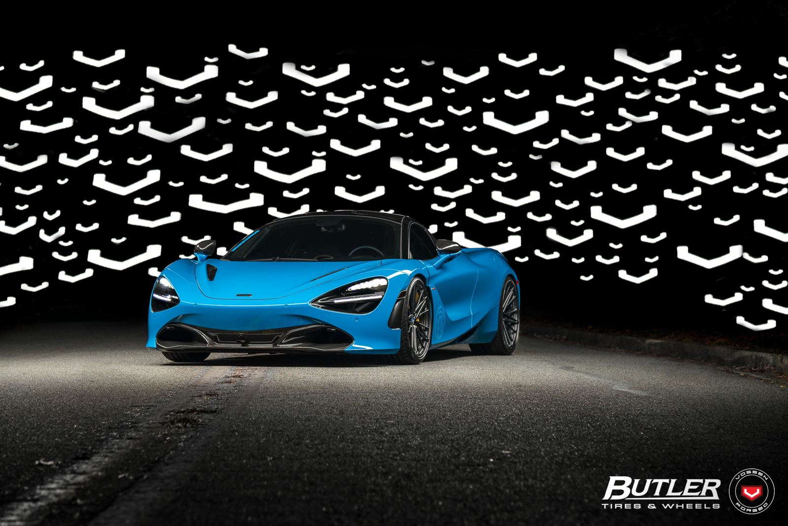 Vossen Forged M-X6 on McLaren 720S