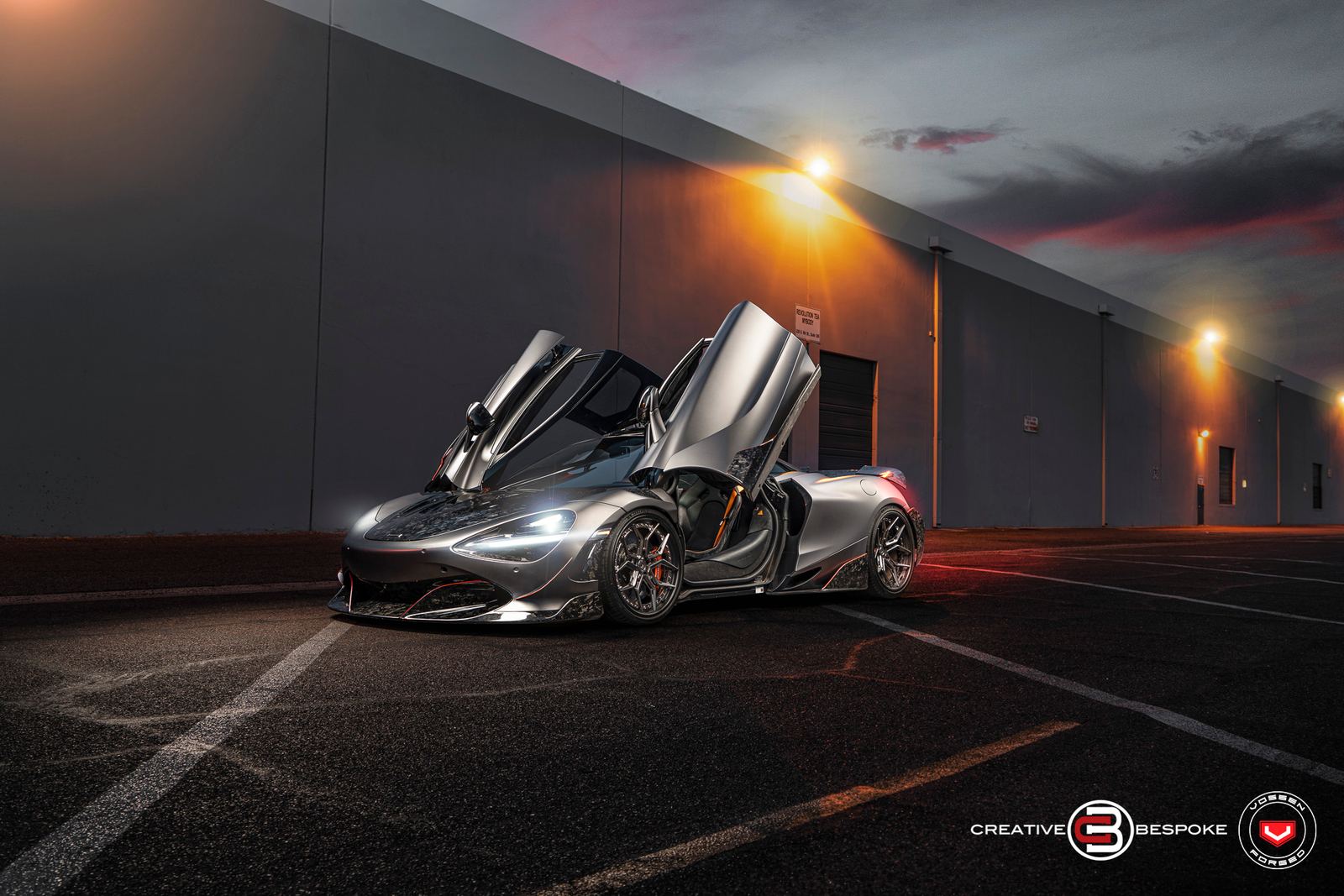 Vossen Forged EVO-3R (3-Piece) on McLaren 720S