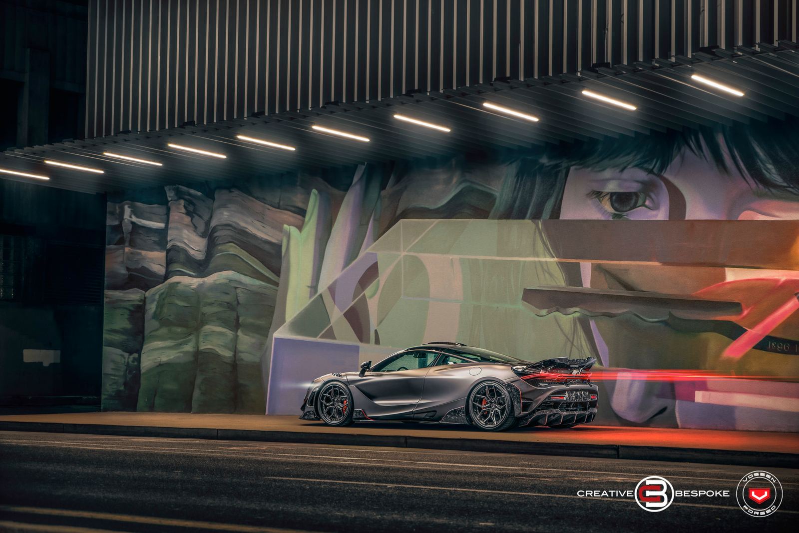 Vossen Forged EVO-3R (3-Piece) on McLaren 720S, photo 3