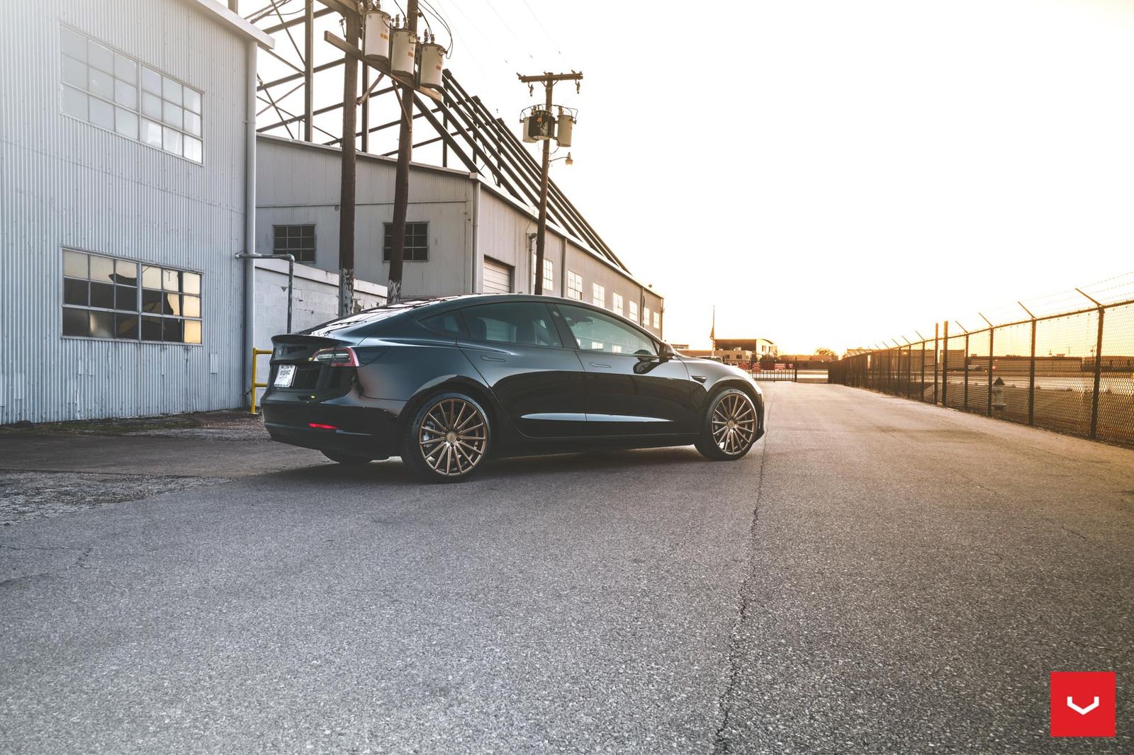 Vossen Forged VFS-2 on Tesla Model 3 Original (2017-2023), photo 2