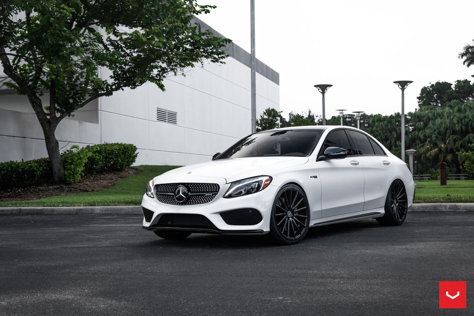 Vossen Forged VFS-2 on Mercedes-Benz C-Class W205.2