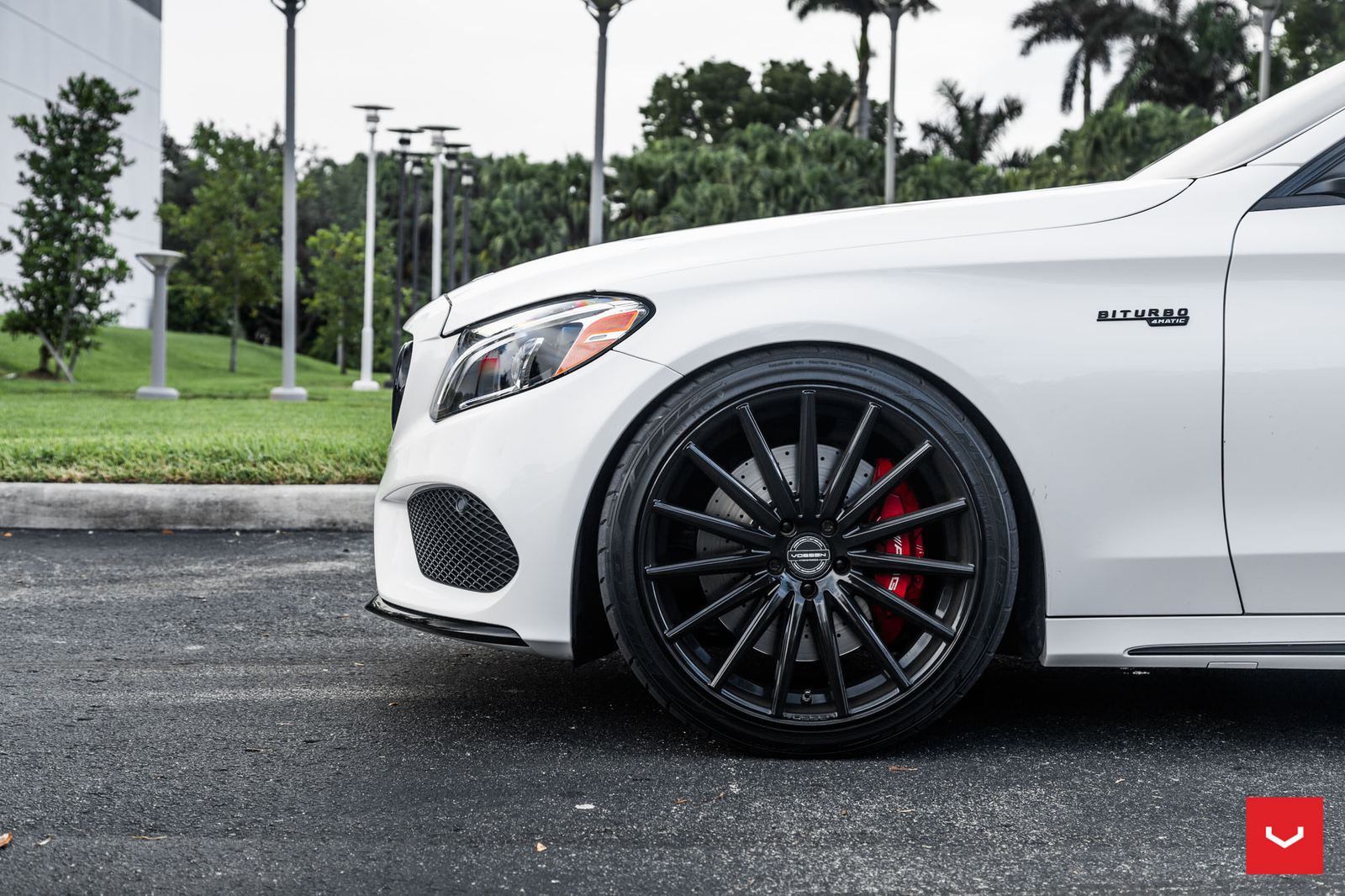 Vossen Forged VFS-2 on Mercedes-Benz C-Class W205.2, photo 3