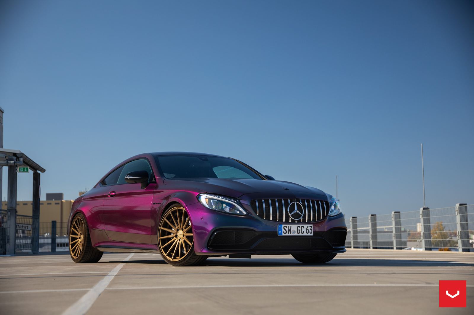 Vossen Forged VFS-2 on Mercedes-Benz C-Class W205.1