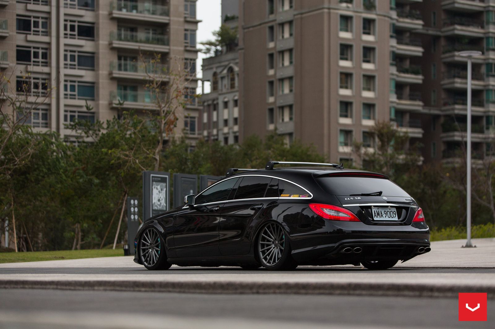 Vossen Forged VFS-2 on Mercedes-Benz CLS C218.1, photo 2