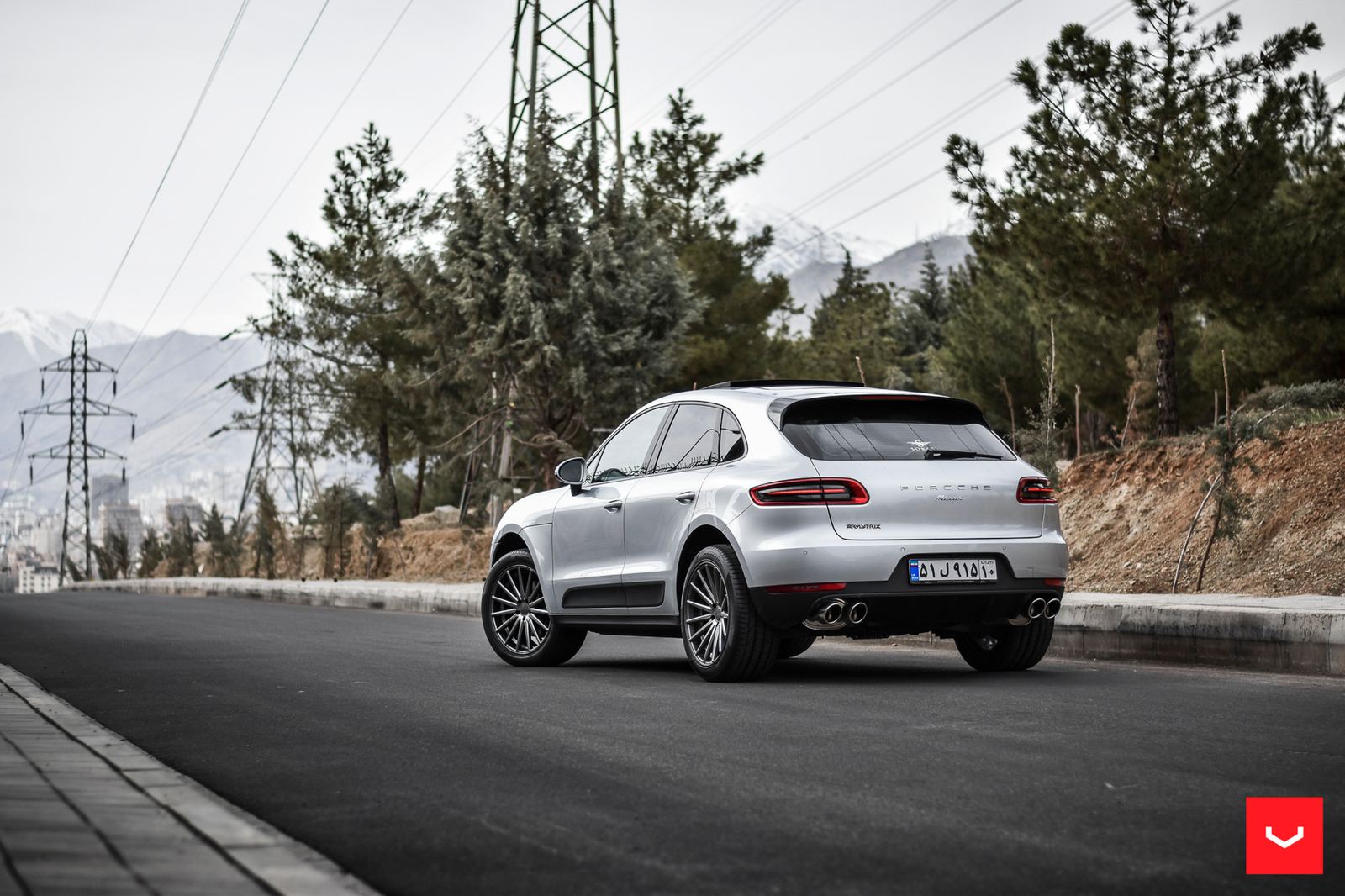 Vossen Forged VFS-2 on Porsche Macan 95B.1, photo 2