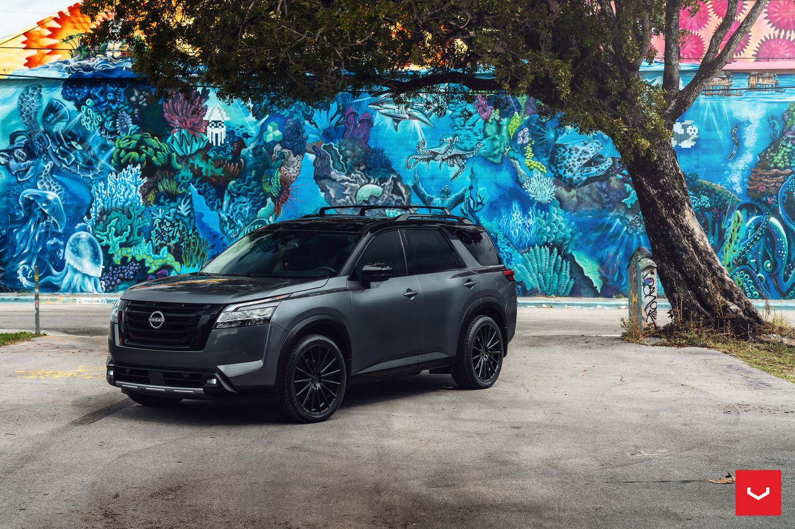 Vossen Forged VFS-2 on Nissan Pathfinder R53