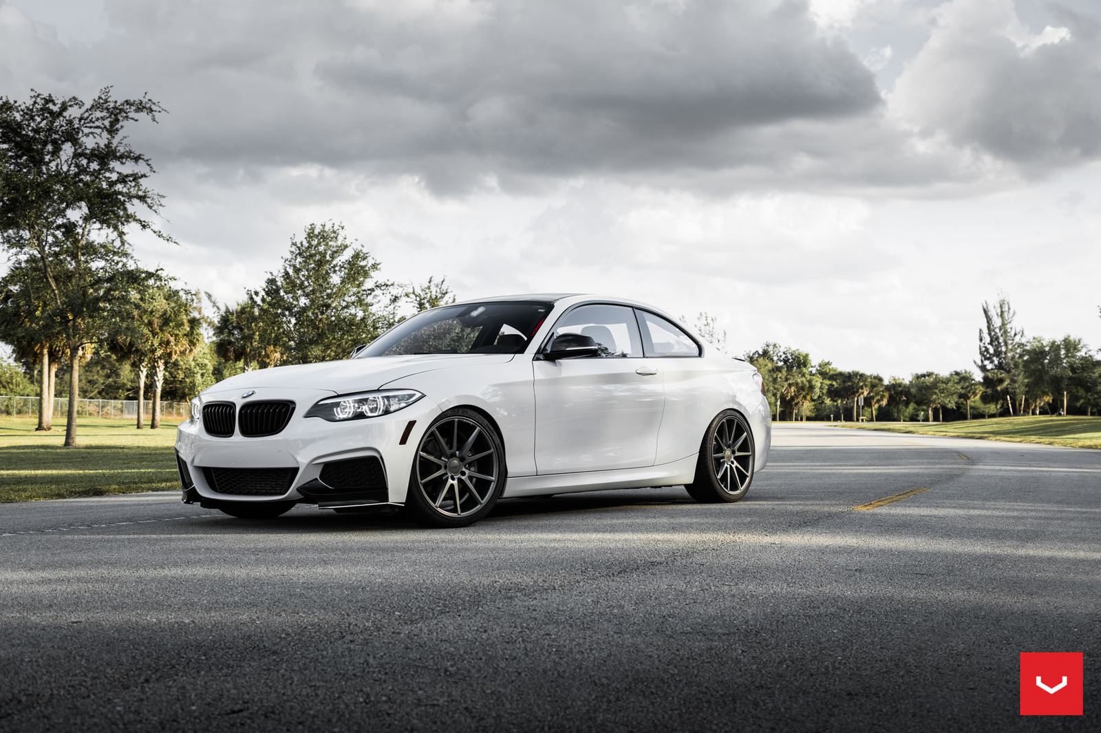 Vossen Forged VFS-1 on BMW 2 Series F22.1