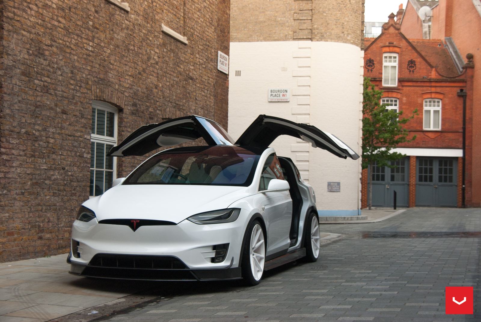 Vossen Forged VFS-1 on Tesla Model X Original (2015-2021), photo 2