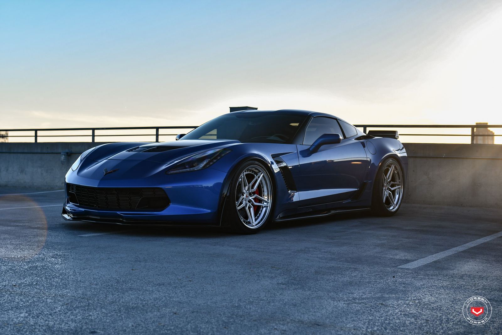 Vossen Forged M-X1 (3-Piece) on Chevrolet Corvette C7