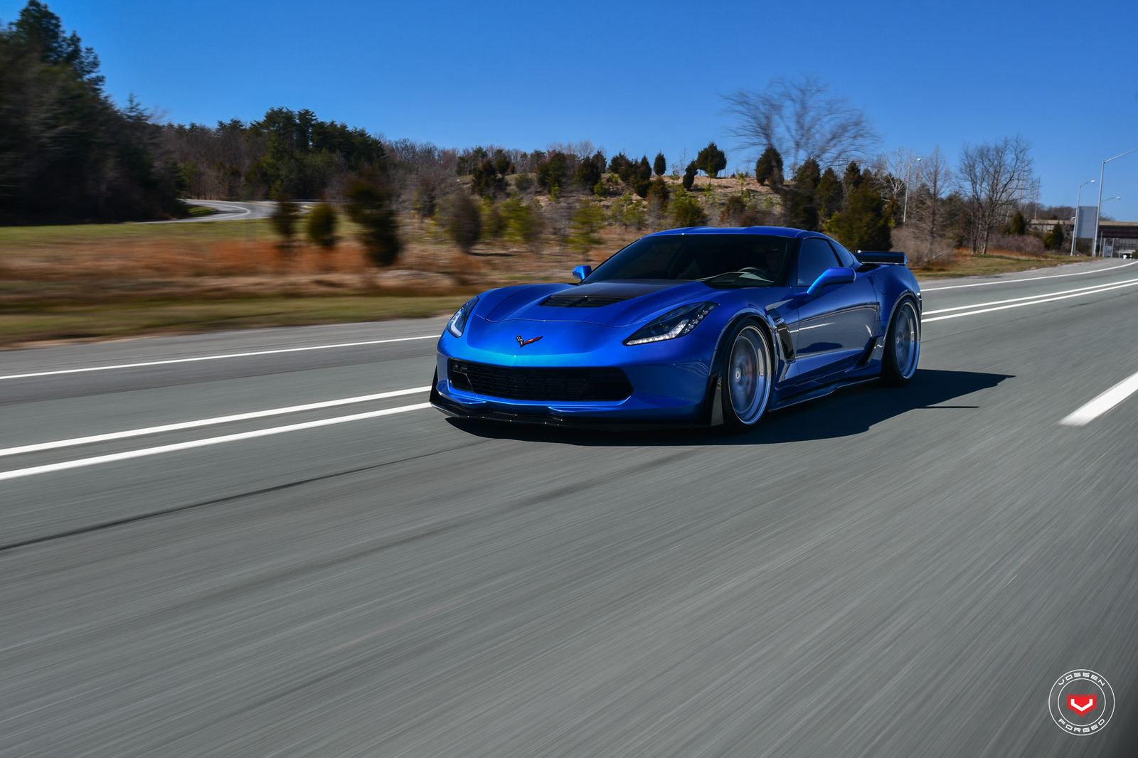 Vossen Forged M-X1 (3-Piece) on Chevrolet Corvette C7, photo 2