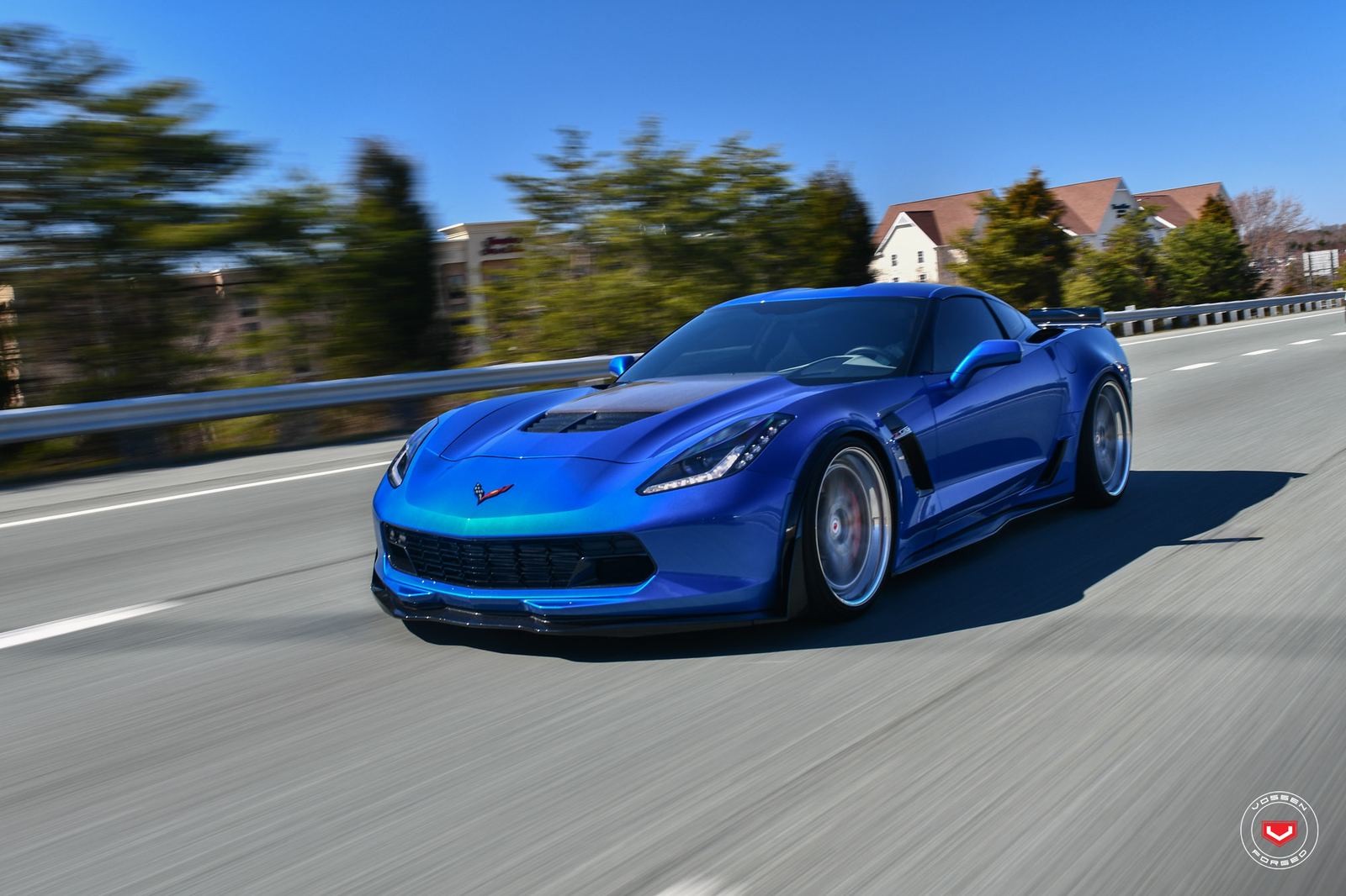 Vossen Forged M-X1 (3-Piece) on Chevrolet Corvette C7, photo 3