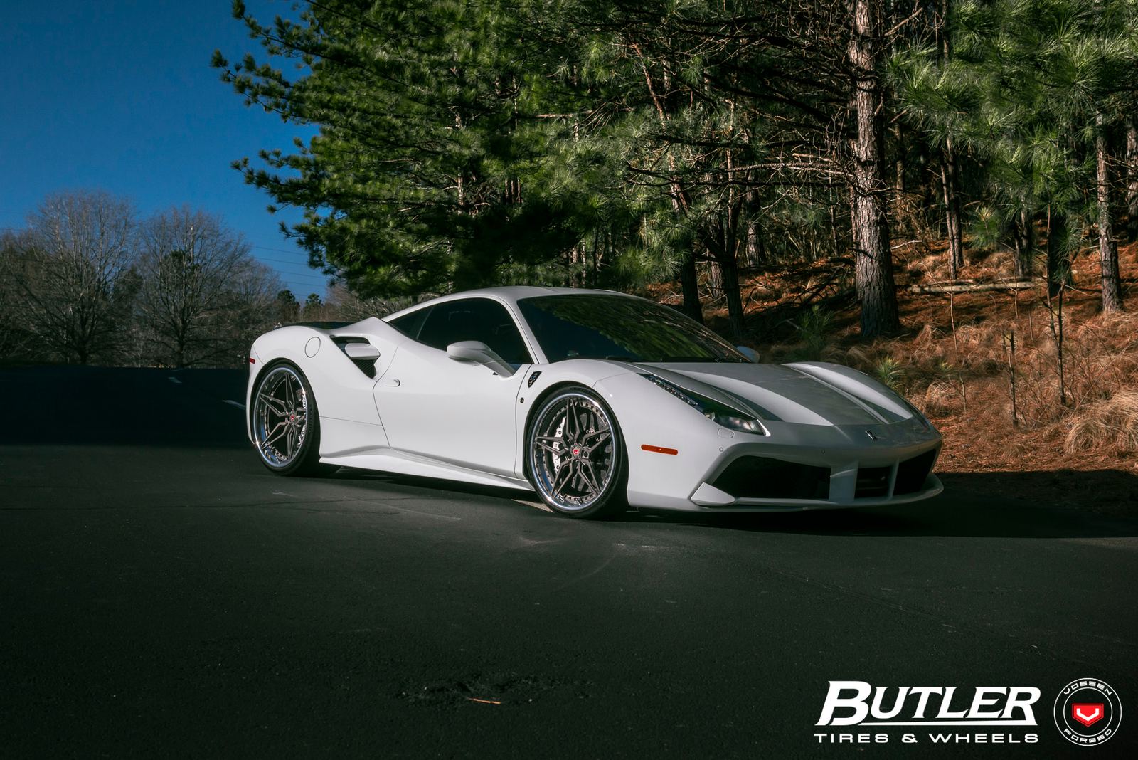 Vossen Forged M-X1 (3-Piece) on Ferrari 488