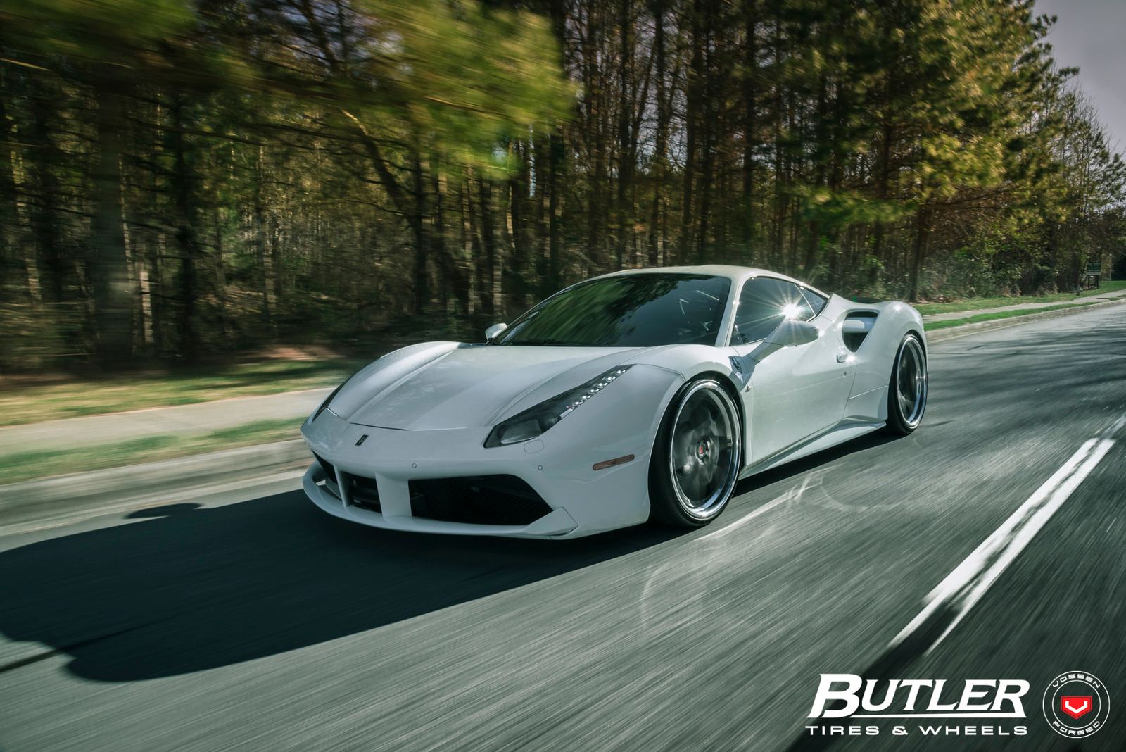 Vossen Forged M-X1 (3-Piece) on Ferrari 488, photo 3