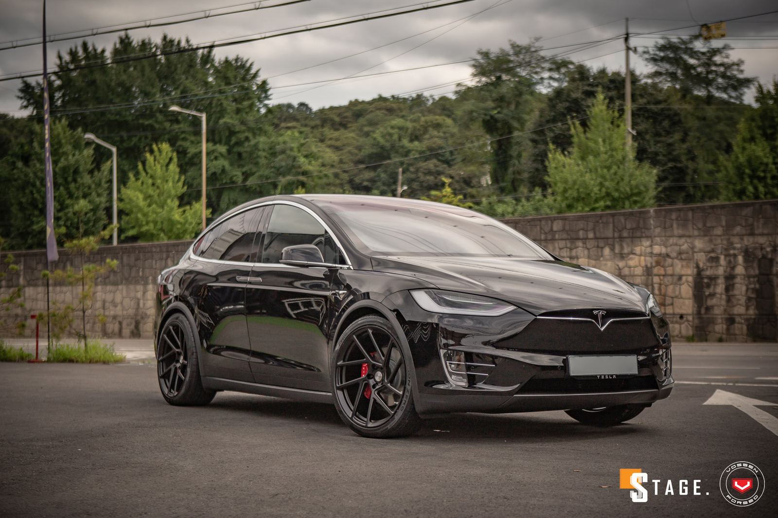 Vossen Forged NV2 on Tesla Model X Original (2015-2021), photo 2