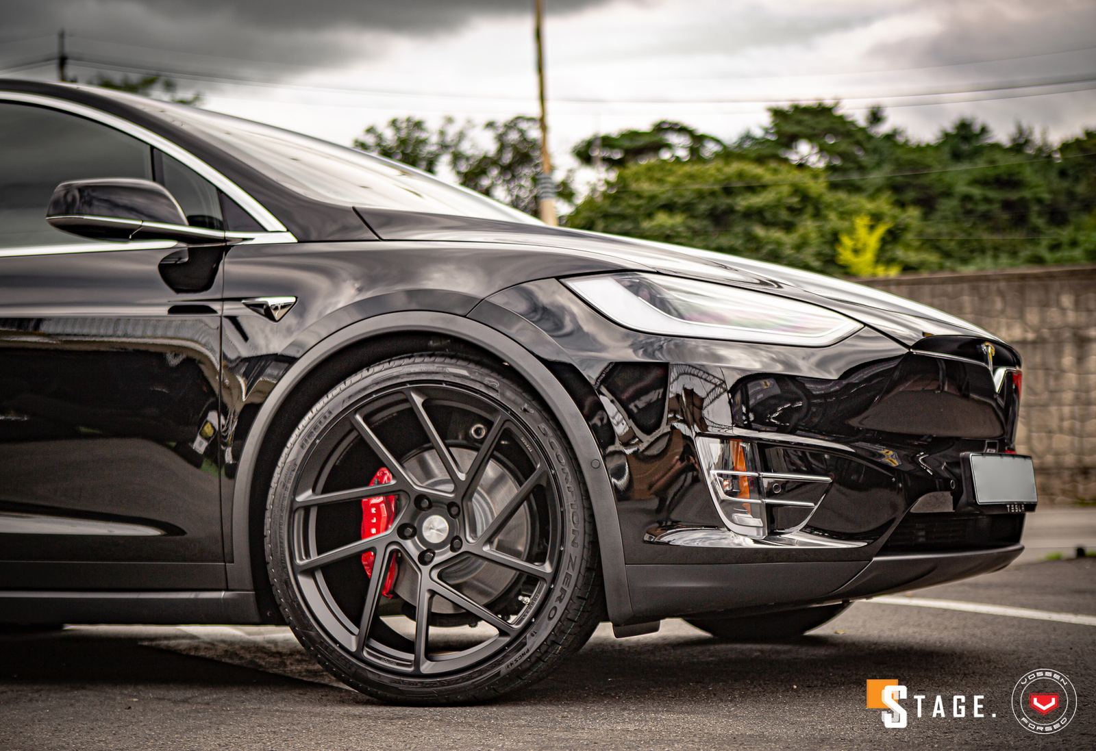 Vossen Forged NV2 on Tesla Model X Original (2015-2021), photo 3