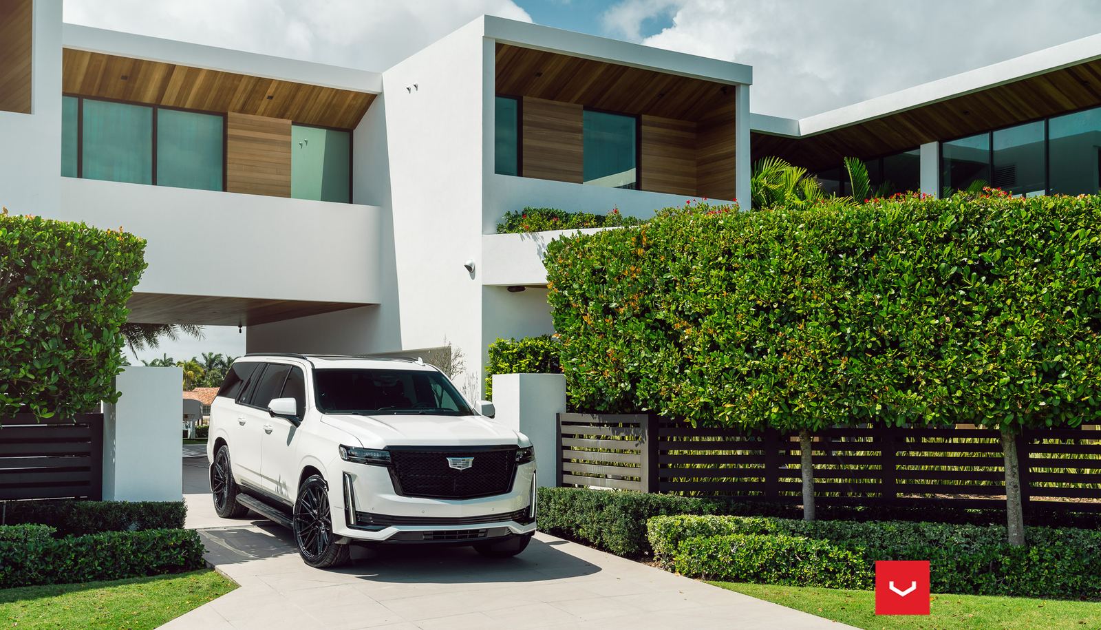 Vossen Forged HF6-5 on Cadillac Escalade 5th gen (GMT T1XX), photo 3