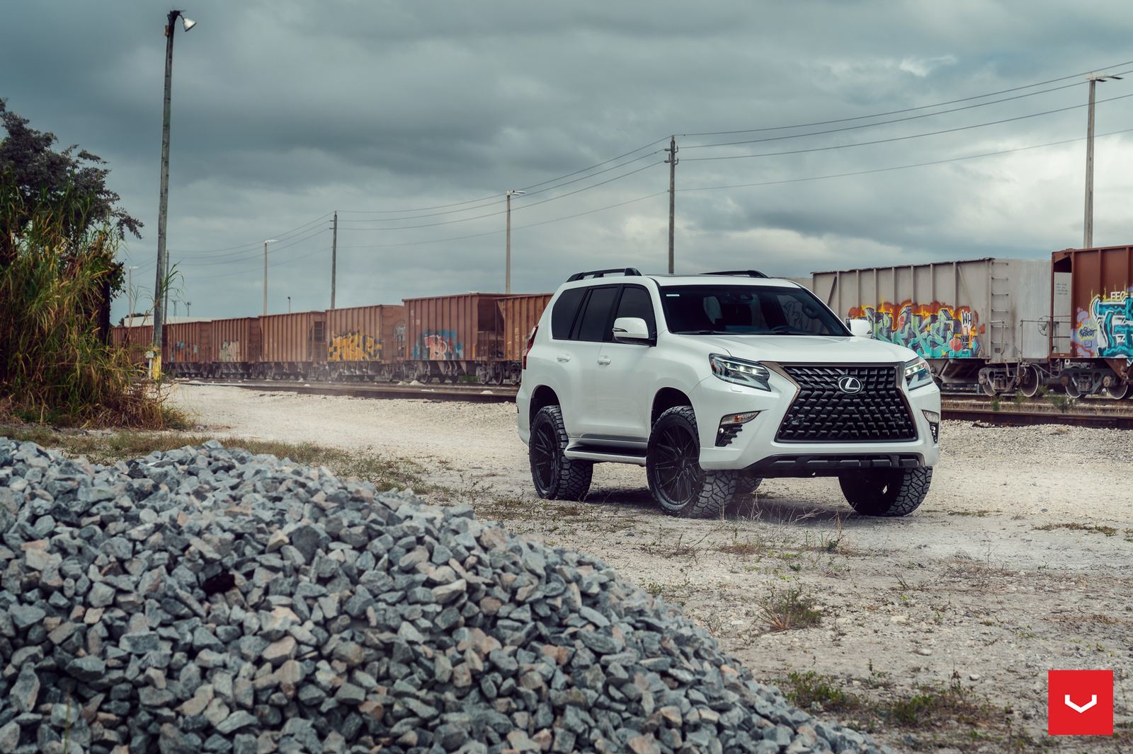 Vossen Forged HF6-5 on Lexus GX J150 (GX 460)