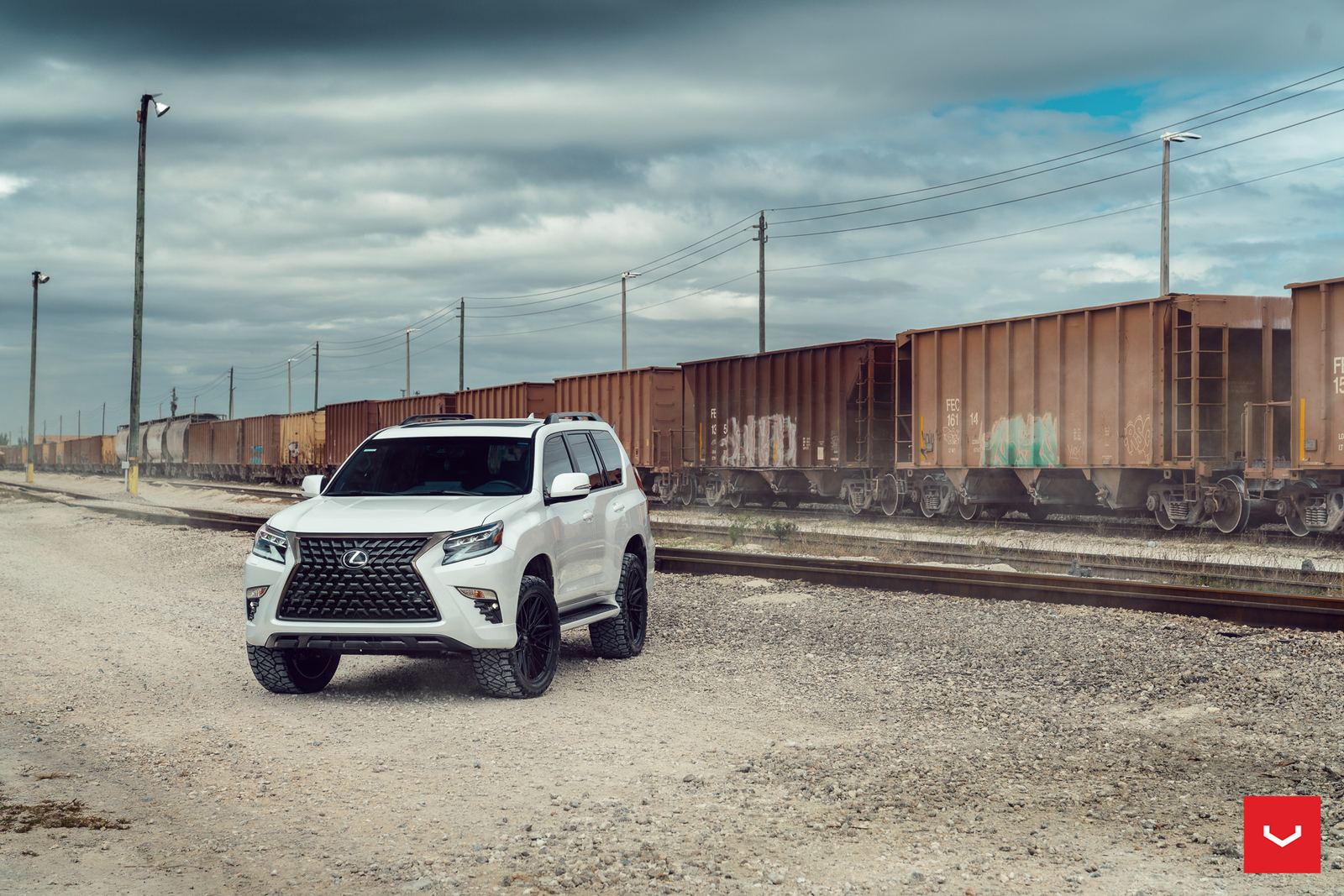Vossen Forged HF6-5 on Lexus GX J150 (GX 460), photo 2